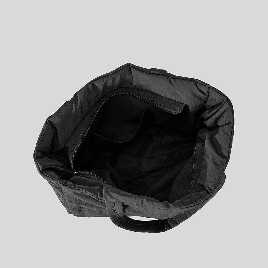 image-Women's Large-capacity Nylon Feeding Cotton Handbag