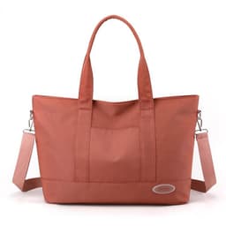 image-Large Capacity Tote Bag New Shoulder Bag Casual Korean Style Trendy Solid Color Handbags For Women