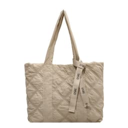 image-Winter Tote Bag For Women 2023 Sewing Rhombus Shoulder Bag High Capacity Commuting Shopping Bag Personalized Handbags