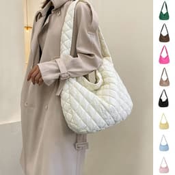 image-Winter Personalized Bags For Women Crossbody Bag With Rhombus Stitching Design Commuting Casual Shopping Handbags