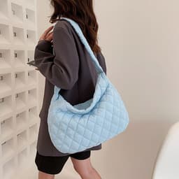 image-Winter Personalized Bags For Women Crossbody Bag With Rhombus Stitching Design Commuting Casual Shopping Handbags