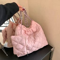 image-Composite Bags For Women Trend Autumn And Winter New Fashion Women's Shoulder Bag Personalized Simple Korean Style Handbags