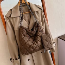 image-Composite Bags For Women Trend Autumn And Winter New Fashion Women's Shoulder Bag Personalized Simple Korean Style Handbags