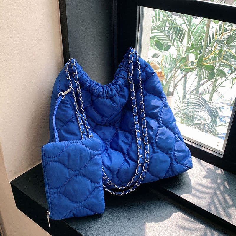 image-Composite Bags For Women Trend Autumn And Winter New Fashion Women's Shoulder Bag Personalized Simple Korean Style Handbags