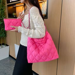 image-Composite Bags For Women Trend Autumn And Winter New Fashion Women's Shoulder Bag Personalized Simple Korean Style Handbags