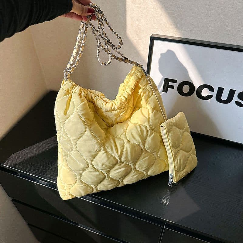 image-Composite Bags For Women Trend Autumn And Winter New Fashion Women's Shoulder Bag Personalized Simple Korean Style Handbags