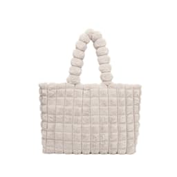 image-Plaid Handbags Winter Fashion High Capacity Shopping Plush Bag Korean Style Personalized Designer Luxury Tote Bags For Women