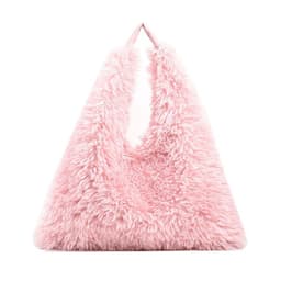 image-New Autumn And Ainter Plush Handbags Large-capacity Shoulder Armpit Bag Cute Fashion Luxury Designer Tote Bags For Women Trend