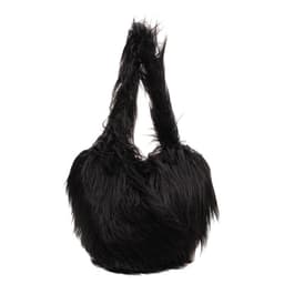 image-Plush Armpit Shoulder Bags Winter Large Capacity Personalized Heart Bag Women's Luxury Handbags High Quality Valentine's Day Gift