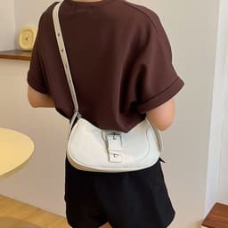image-Summer Retro Fashion Underarm Simple Casual Shoulder Bag For Women
