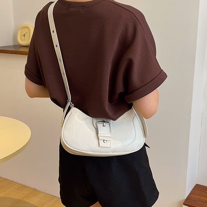 image-Summer Retro Fashion Underarm Simple Casual Shoulder Bag For Women