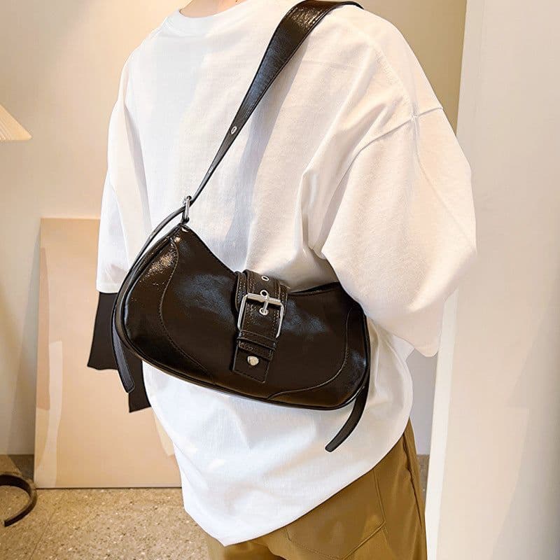image-Summer Retro Fashion Underarm Simple Casual Shoulder Bag For Women