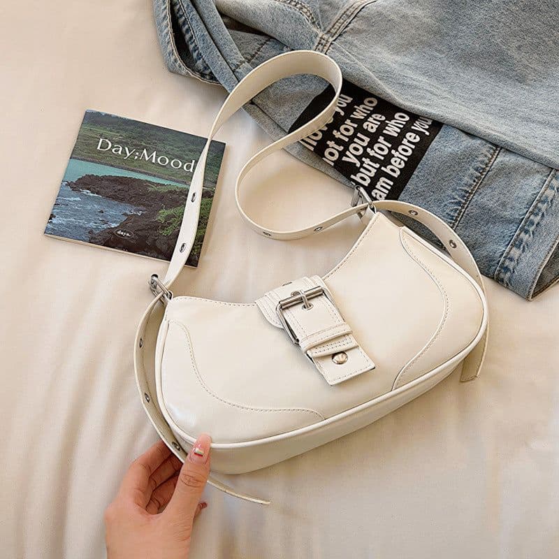 image-Summer Retro Fashion Underarm Simple Casual Shoulder Bag For Women