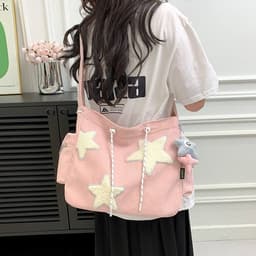 image-Cute Wild Casual Five-pointed Star Crossbody Bag