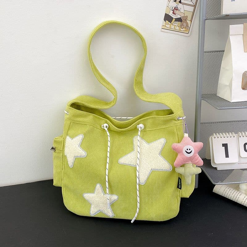 image-Cute Wild Casual Five-pointed Star Crossbody Bag