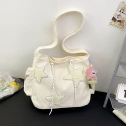 image-Cute Wild Casual Five-pointed Star Crossbody Bag