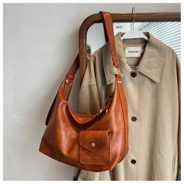 image-New Trendy Women's Large Capacity Simple Vintage Bag