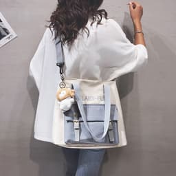 image-Nylon Women's Bag Crossbody Portable Student Shoulder Bag Student