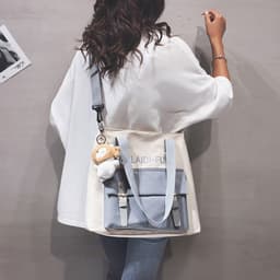 image-Nylon Women's Bag Crossbody Portable Student Shoulder Bag Student