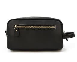 image-Crazy Horse Skin Wash Bag Leather Large Capacity Handbag