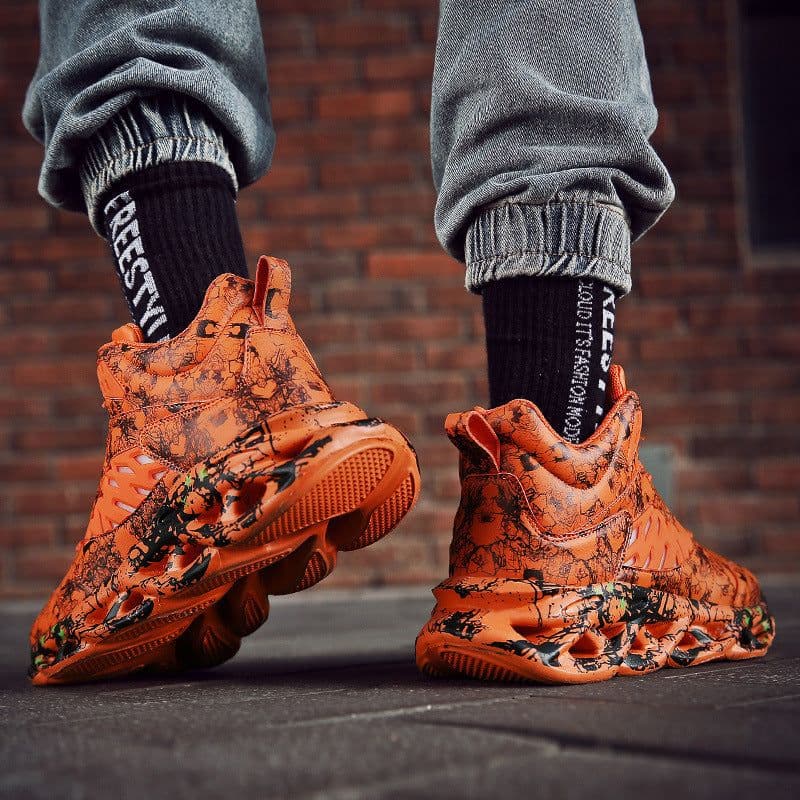 image-Trendy Camouflage Sports And Leisure Blade Old Shoes