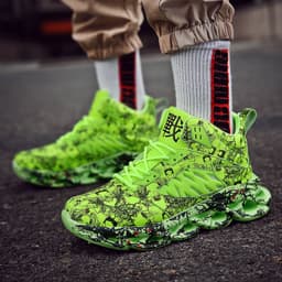 image-Trendy Camouflage Sports And Leisure Blade Old Shoes