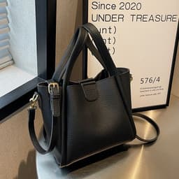 image-Large Capacity Bag Portable Bucket Crossbody