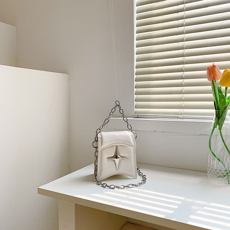 image-Retro One Shoulder Casual Commuter Handheld Crossbody Bag