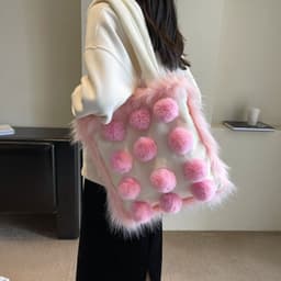 image-Cute Fashion Plush Bag Women