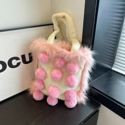 image-Cute Fashion Plush Bag Women