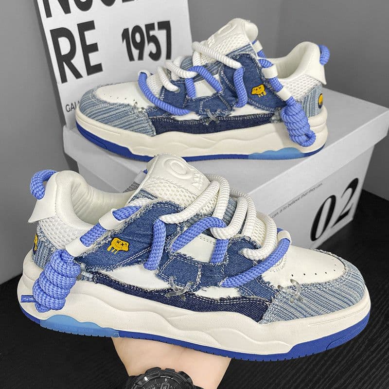 image-Summer Low-top Sneakers Breathable All-matching Sports
