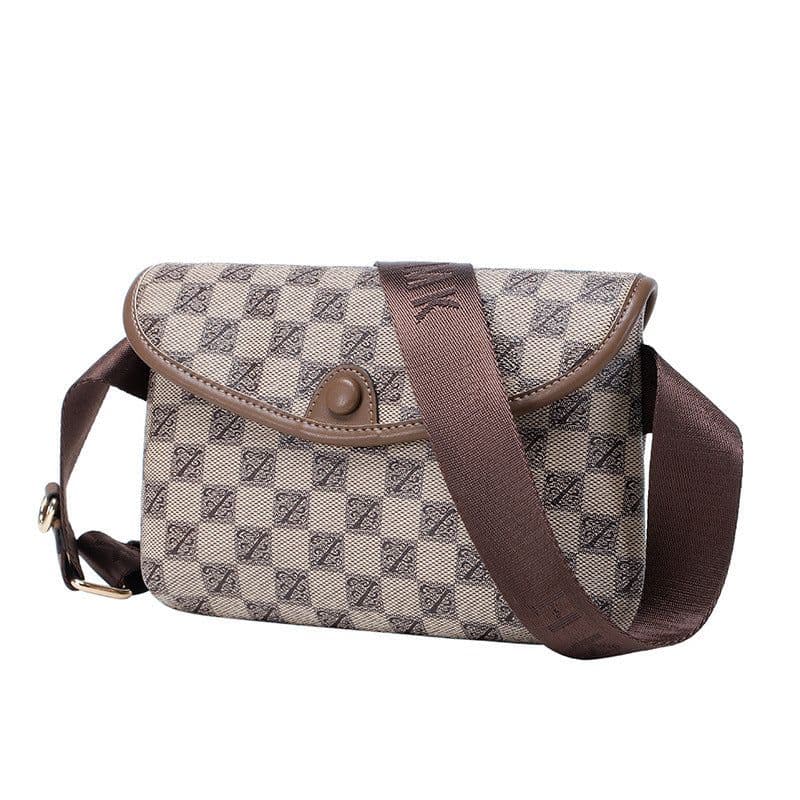 image-Women's Bag New Small Square Fashion Retro Printing