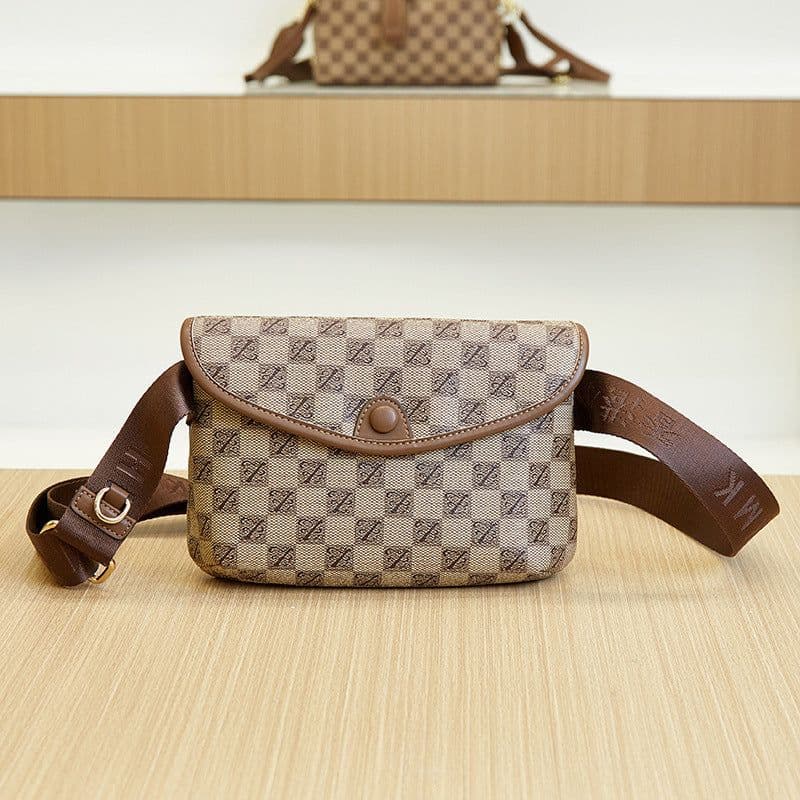 image-Women's Bag New Small Square Fashion Retro Printing