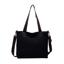 image-Shoulder Handbag Canvas Bag Large Capacity