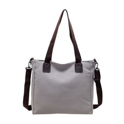 image-Shoulder Handbag Canvas Bag Large Capacity