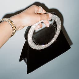 image-Diamond Style Fairy Super Rhinestone Trapezoid Shoulder Messenger Bag