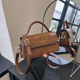 image-Retro Fashion Shoulder Crossbody Handbag