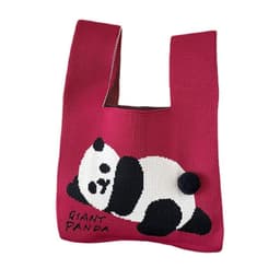 image-Trend Knitting Shoulder Handbag