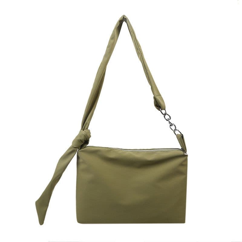image-Minority All-match Elegant Campus Canvas Women's Shoulder Bag