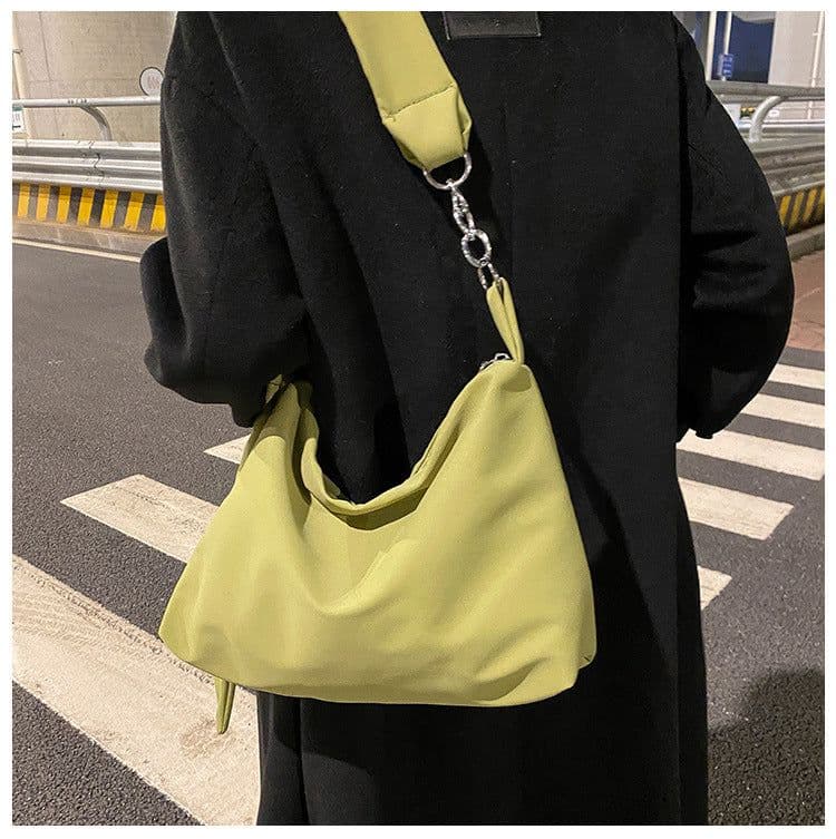 image-Minority All-match Elegant Campus Canvas Women's Shoulder Bag