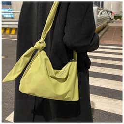 image-Minority All-match Elegant Campus Canvas Women's Shoulder Bag