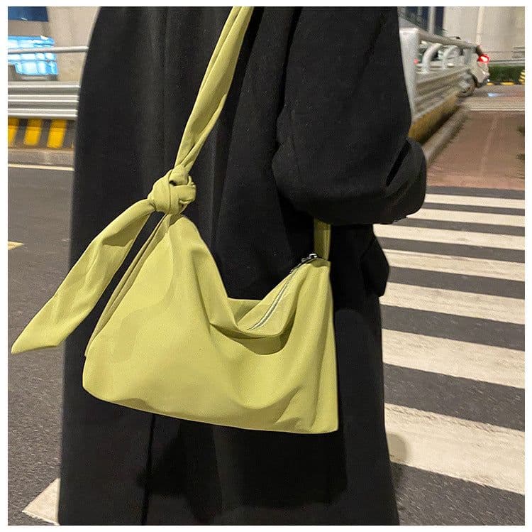 image-Minority All-match Elegant Campus Canvas Women's Shoulder Bag
