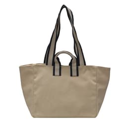 image-Waterproof Trendy Simple Fashion Large Capacity Portable Canvas Bag