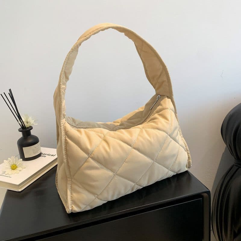 image-Women's Sports Down Astronaut Bag All-match Shoulder Bag