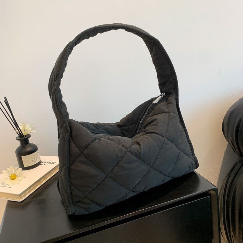 image-Women's Sports Down Astronaut Bag All-match Shoulder Bag