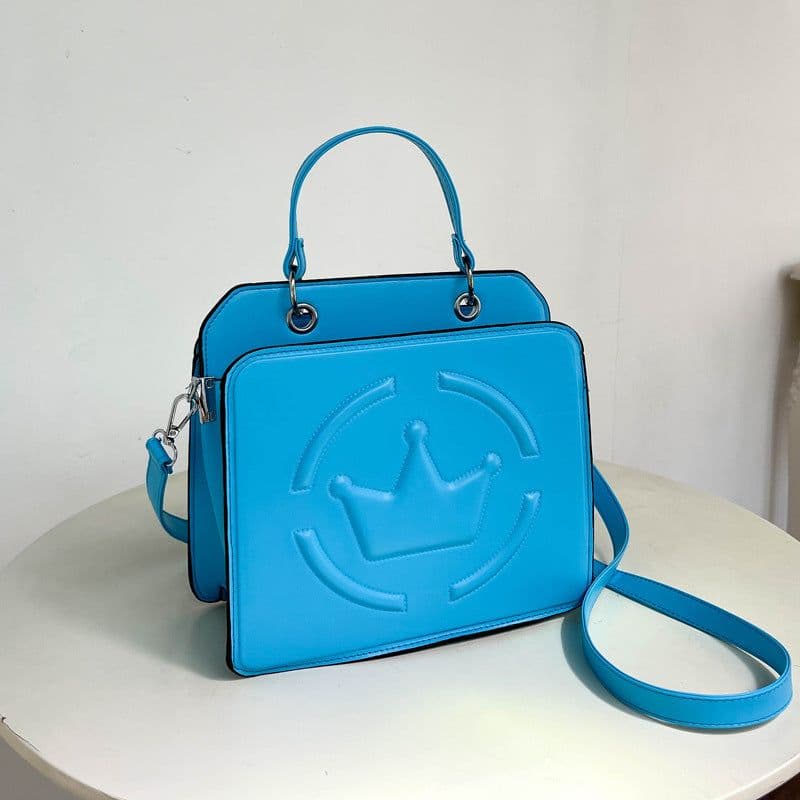 image-Women's Shoulder Bag Embossed Simple Cross-border PU Soft Leather Textured