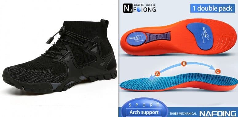image-Large Size Outdoor Casual Men's Hiking Shoes