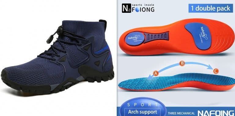 image-Large Size Outdoor Casual Men's Hiking Shoes