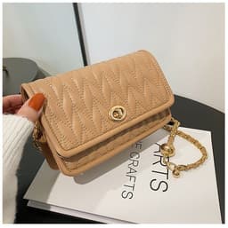 image-Simple Autumn Leisure Fashion Chain Small Square Bag