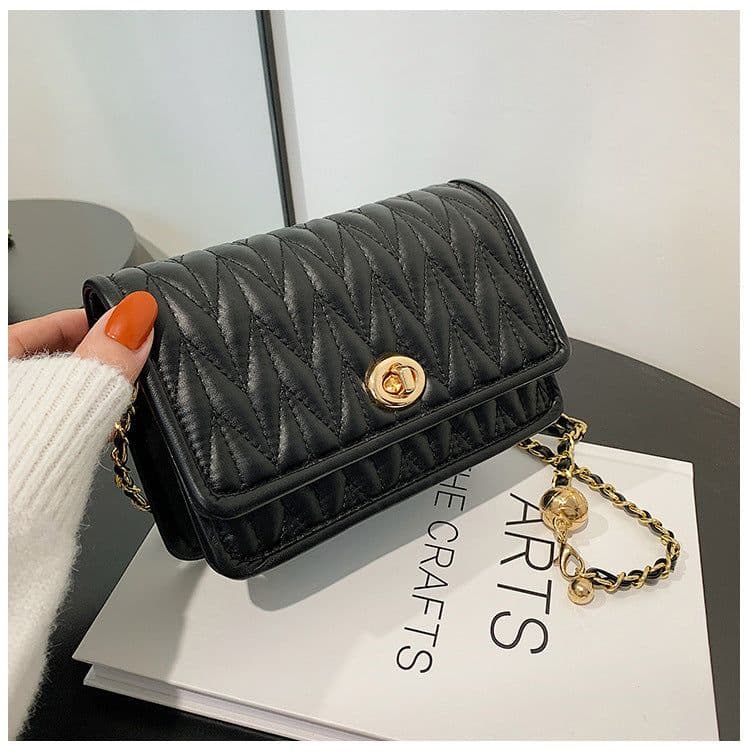 image-Simple Autumn Leisure Fashion Chain Small Square Bag